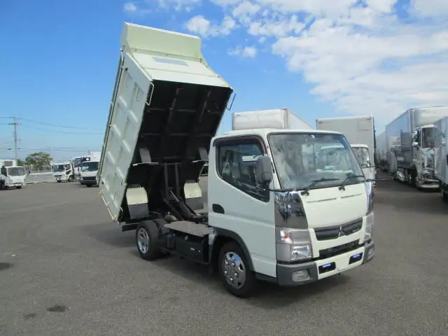 三菱 キャンター 小型 ダンプ 土砂禁 コボレーンの中古トラック画像3