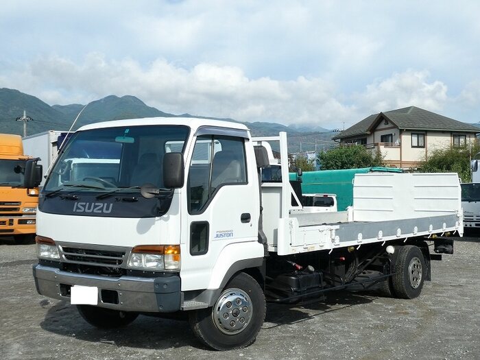 いすゞ エルフ 小型 車両重機運搬 セーフティーローダー KC