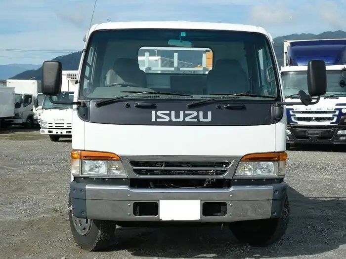 いすゞ エルフ 小型 車両重機運搬 ウインチ KC-NRR33H2の中古トラック画像2