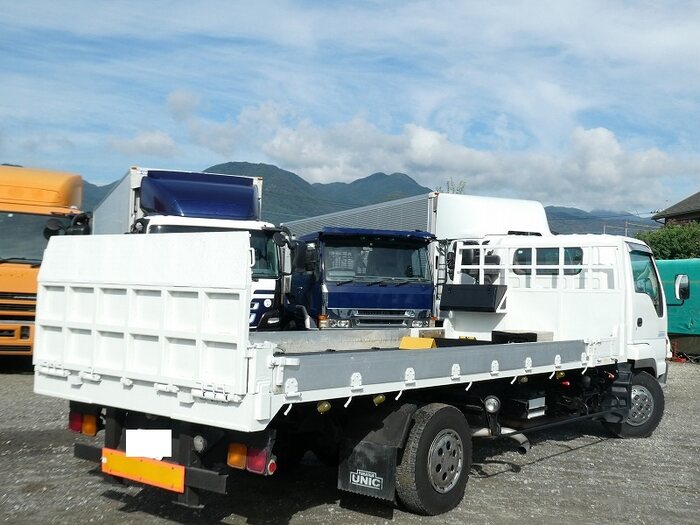 いすゞ エルフ 小型 車両重機運搬 セーフティーローダー KC