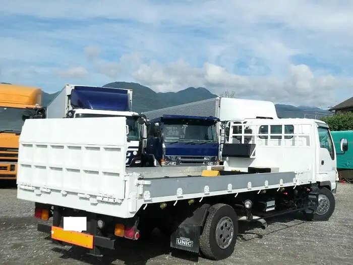 いすゞ エルフ 小型 車両重機運搬 ウインチ KC-NRR33H2の中古トラック画像4