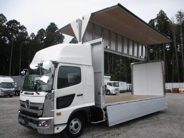 日野 レンジャー 中型/増トン ウイング ベッド 2PG-FD2ABAの中古トラック画像6
