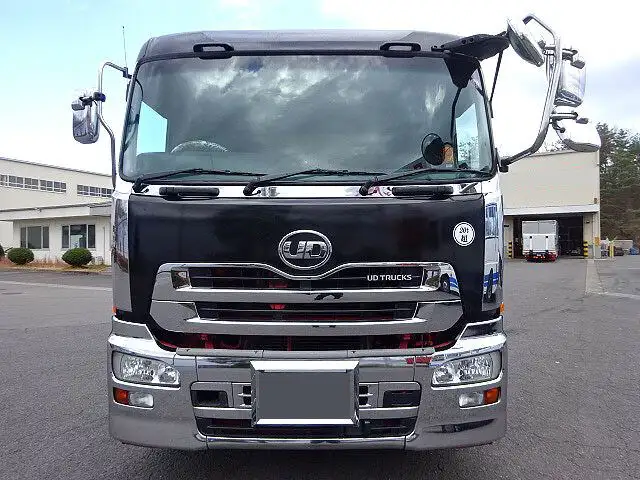 日産UD クオン 大型 車両重機運搬 4段クレーン ラジコンの中古トラック画像3