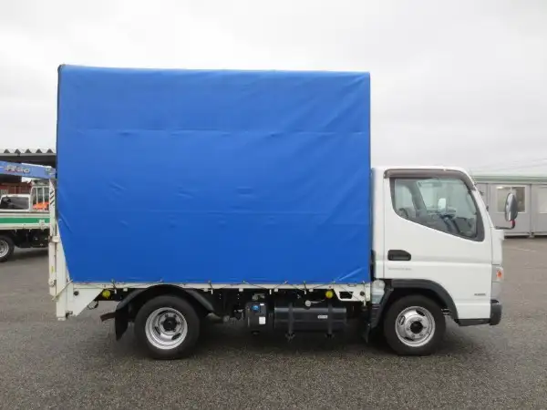 三菱 キャンター 小型 平ボディ 幌 パワーゲートの中古トラック画像7
