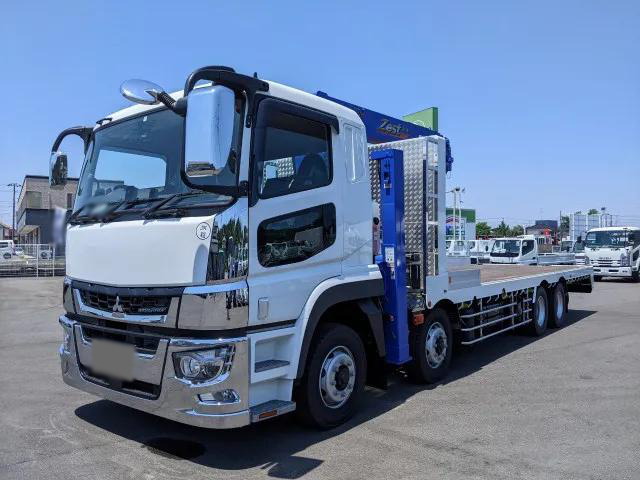 三菱 スーパーグレート 大型 車両重機運搬 ウインチ ベッド の中古トラック【車両No.163462】