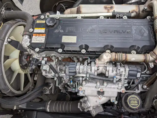 三菱 ファイター 中型/増トン 平ボディ ベッド 2KG-FK61Fの中古トラック画像19