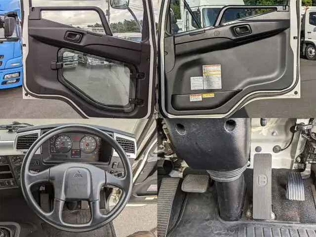 三菱 ファイター 中型/増トン 平ボディ ベッド 2KG-FK61Fの中古トラック画像9