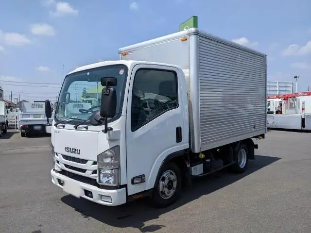 いすゞ エルフ 小型 アルミバン TPG-NLR85AN H30の中古トラック画像1