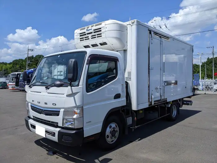三菱 キャンター 小型 冷凍冷蔵 低温 パワーゲート の中古トラック【車両No.134649】