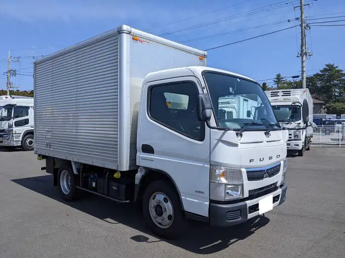 三菱 キャンター 小型 アルミバン サイドドア TPG-FEA50の中古トラック画像2
