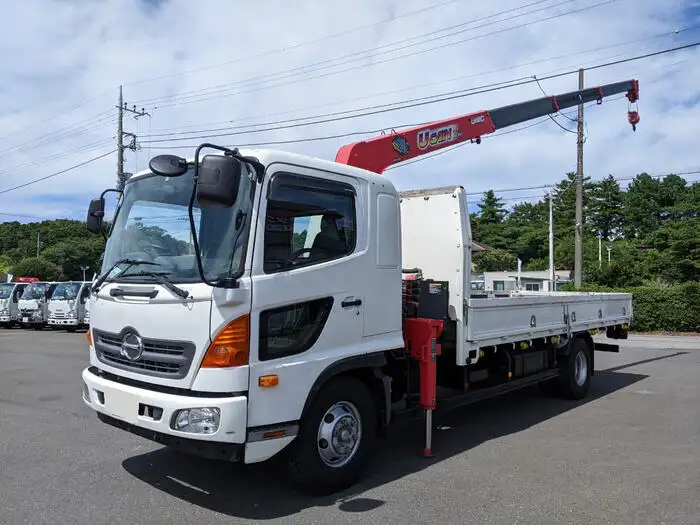 日野 レンジャー 中型/増トン クレーン付 4段 ラジコンの中古トラック画像1
