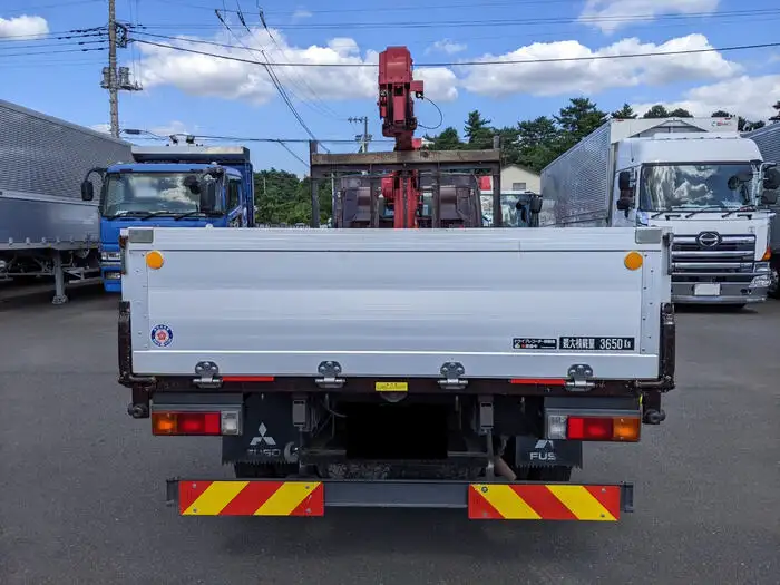 三菱 キャンター 小型 クレーン付 アルミブロック 3段の中古トラック画像4