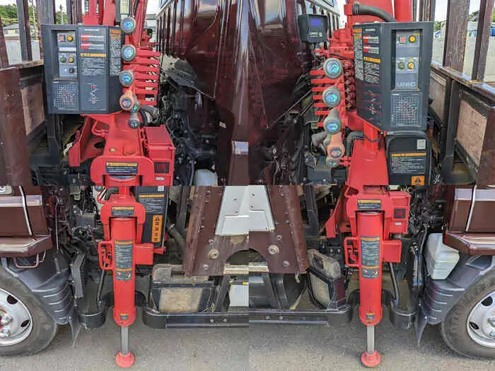 三菱 キャンター 小型 クレーン付 アルミブロック 3段の中古トラック画像7
