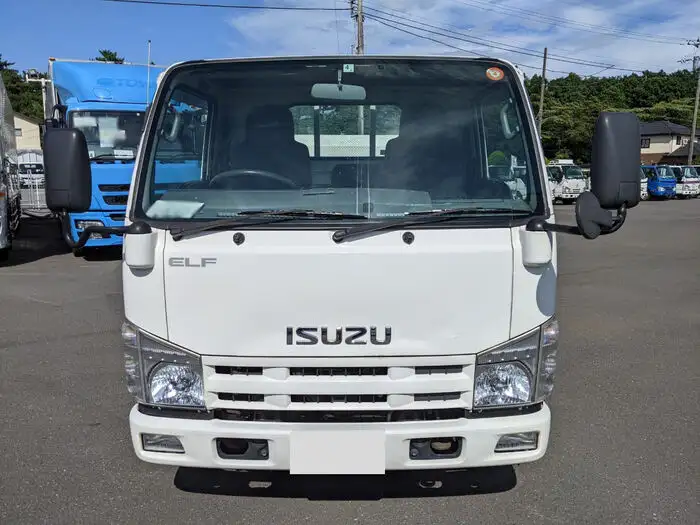 いすゞ エルフ 小型 平ボディ パワーゲート 床鉄板の中古トラック画像2