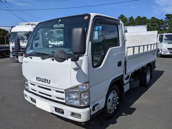 いすゞ エルフ 小型 平ボディ 10尺 SKG-NKR85A