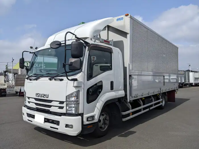 いすゞ フォワード 中型/増トン ウイング ベッド TKG-FRR90S2の中古トラック画像1