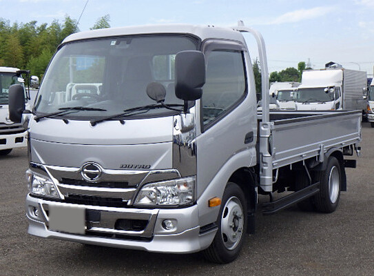 日野 デュトロ 小型 平ボディ 床鉄板 TKG-XZU645M|画像1