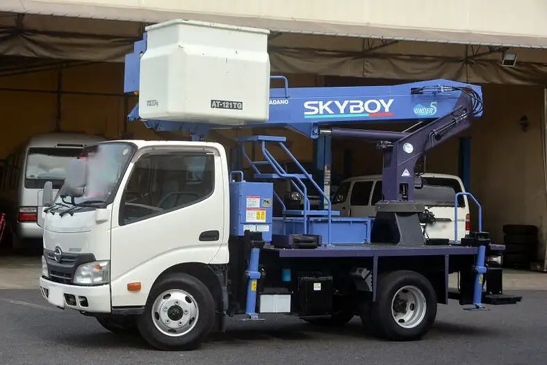 日野 デュトロ 小型 高所・建柱車 高所作業車 TKG-XZU600T の中古トラック【車両No.134451】