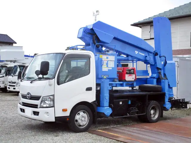 日野 デュトロ 小型 高所・建柱車 高所作業車 TKG-XZU700X の中古トラック【車両No.134464】