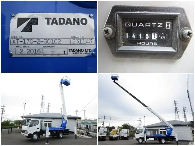 日野 デュトロ 小型 高所・建柱車 高所作業車 TKG-XZU650Fの中古トラック画像12