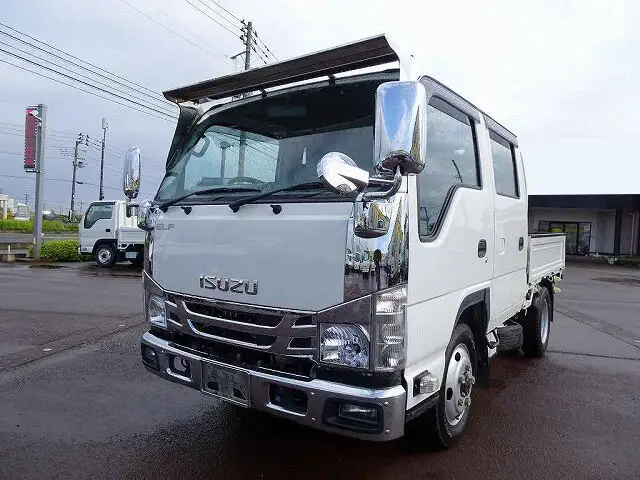いすゞ エルフ 小型 平ボディ Wキャブ TRG-NJS85Aの中古トラック画像1