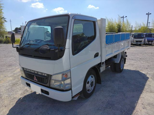 三菱 キャンター 小型 ダンプ 10尺 PA-FE71DBD