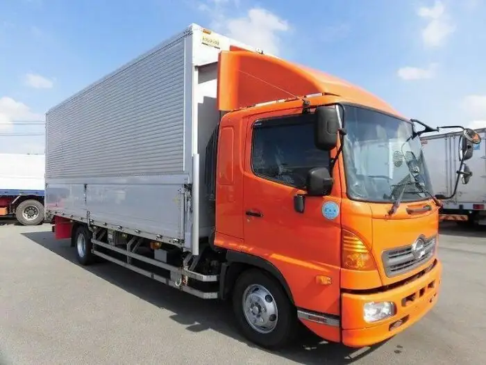 日野 レンジャー 中型/増トン ウイング ベッド TKG-FD9JLAAの中古トラック画像2