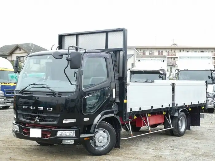 三菱 ファイター 中型/増トン 平ボディ 床鉄板 PA-FK71Rの中古トラック画像1