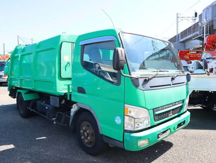 三菱 キャンター 小型 パッカー車 プレス式 KK-FE83EEYの中古トラック画像2