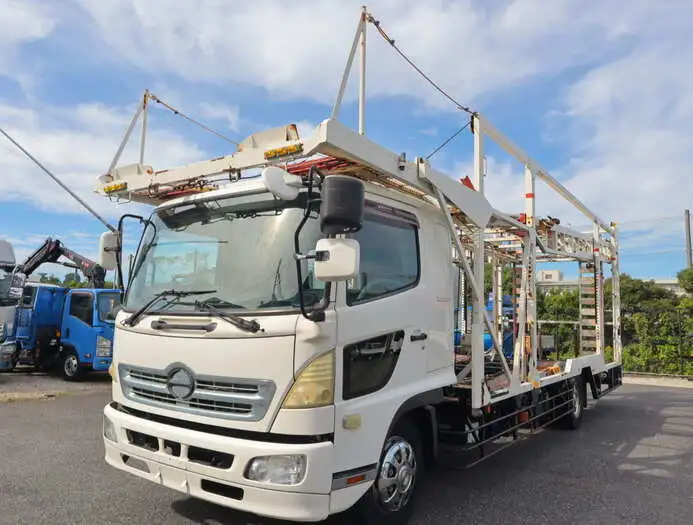 日野 レンジャー 中型/増トン 車両重機運搬 ベッド BDG-FE8JMWAの中古トラック画像1