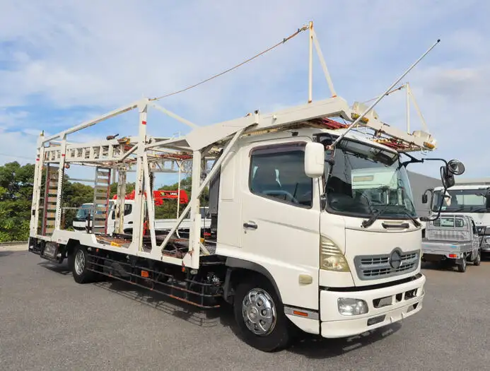 日野 レンジャー 中型/増トン 車両重機運搬 ベッド BDG-FE8JMWAの中古トラック画像2