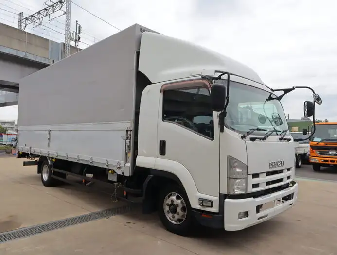 いすゞ フォワード 中型/増トン ウイング 幌ウイング PDG-FRR34S2の中古トラック画像2