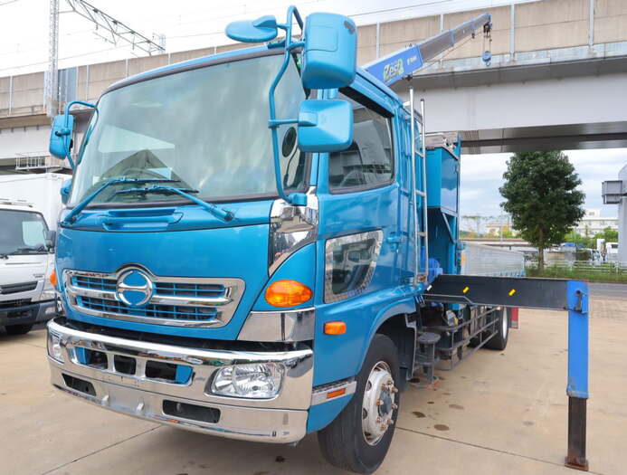 三菱 ファイター 中型/増トン クレーン付 アルミブロック 4段 の中古トラック【車両No.159292】