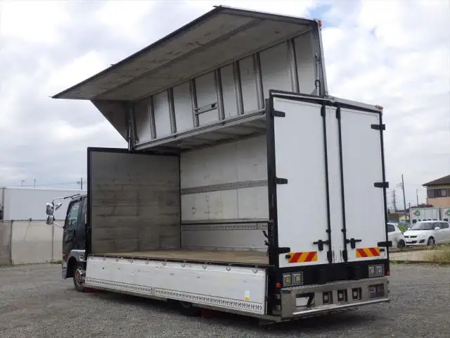 三菱 ファイター 中型/増トン ウイング エアサス ベッドの中古トラック画像10