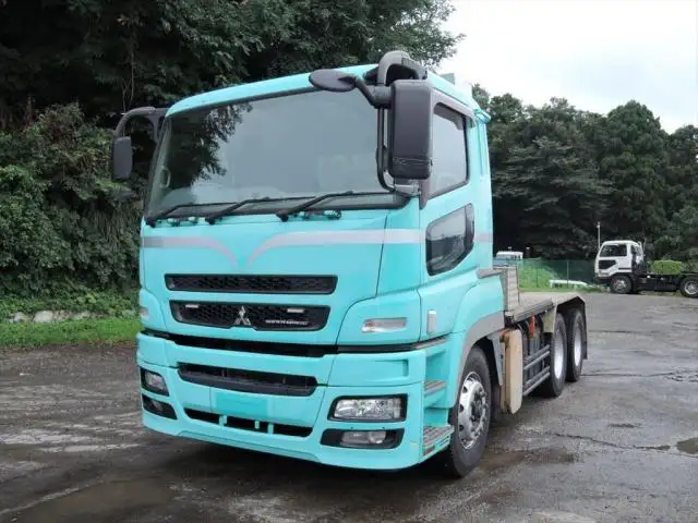 三菱 スーパーグレート 大型 トラクター 2デフ ベッド の中古トラック【車両No.135039】