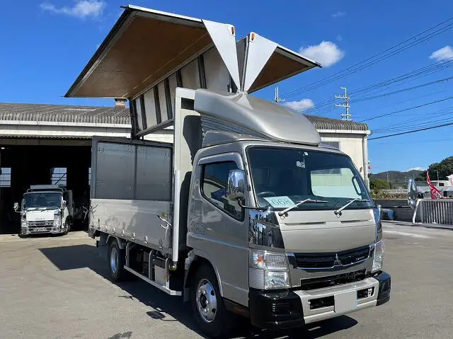 三菱 キャンター 小型 ウイング SKG-FEB90 H23の中古トラック画像7