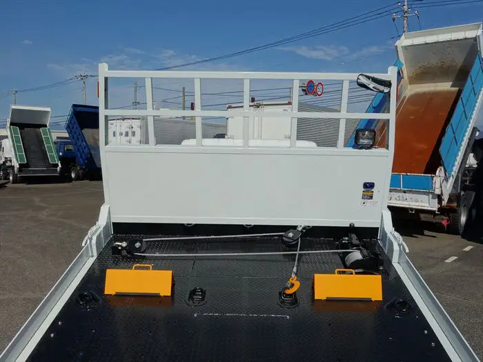 三菱 キャンター 小型 車両重機運搬 ラジコン ウインチの中古トラック画像6