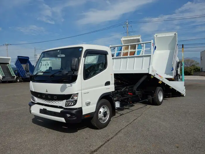 三菱 キャンター 小型 車両重機運搬 ラジコン ウインチの中古トラック画像4