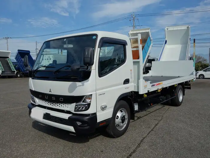 三菱 キャンター 小型 車両重機運搬 ラジコン ウインチの中古トラック画像1