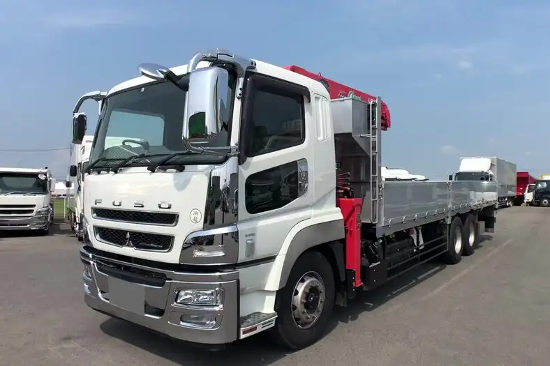 三菱 スーパーグレート 大型 クレーン付 アルミブロック 4段 の中古トラック【車両No.134804】