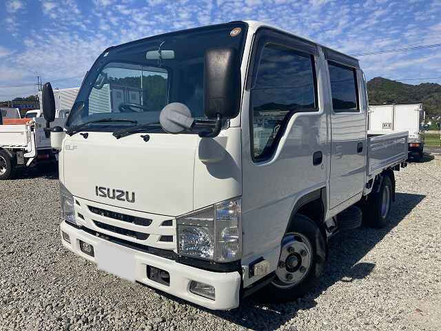 いすゞ エルフ 小型 平ボディ 10尺 TRG-NJR85A