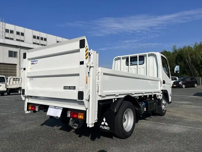 三菱 キャンター 小型 平ボディ パワーゲート 2RG-FBA20の中古トラック画像4