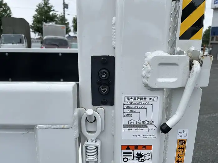 三菱 キャンター 小型 平ボディ パワーゲート 2RG-FBA20の中古トラック画像8