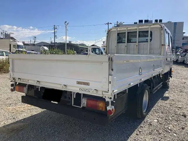 トヨタ ダイナ 小型 平ボディ Wキャブ 床鉄板の中古トラック画像3