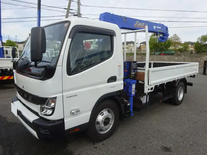 三菱 キャンター 小型 クレーン付 4段 ラジコン の中古トラック【車両No.135148】