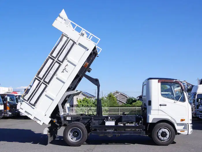 三菱 ファイター 中型/増トン ダンプ 土砂禁 コボレーンの中古トラック画像8
