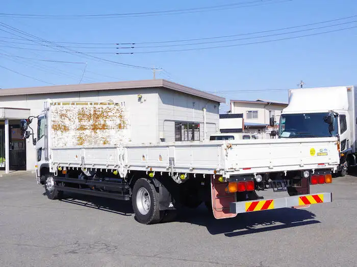 日野 レンジャー 中型/増トン 平ボディ 床鉄板 QKG-FJ7JNAAの中古トラック画像4