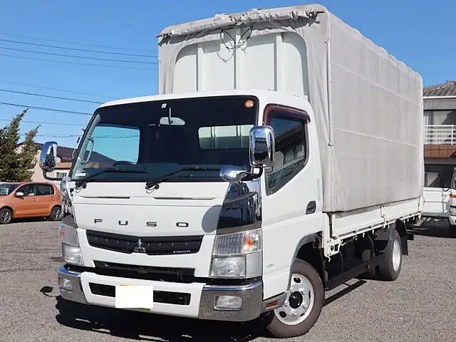 三菱 キャンター 小型 ウイング 幌ウイング TKG-FEB50の中古トラック画像1