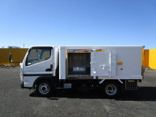 三菱 キャンター 小型 冷凍冷蔵 低温 床ステンの中古トラック画像5