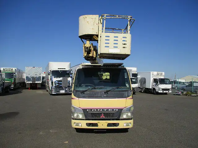 三菱 キャンター 小型 高所・建柱車 高所作業車 PA-FE73DBの中古トラック画像2